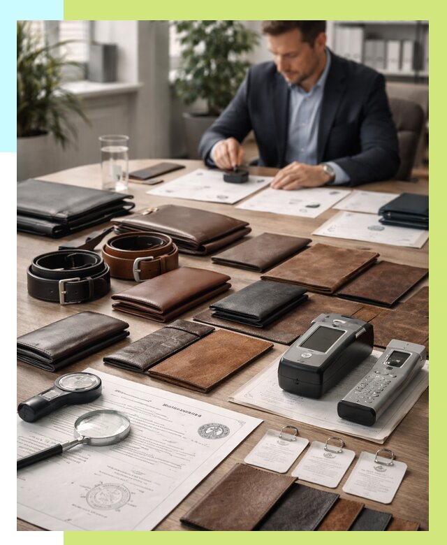 Сертификация кожаных изделий в Ухте от 12150 р. | Алешин-Хта