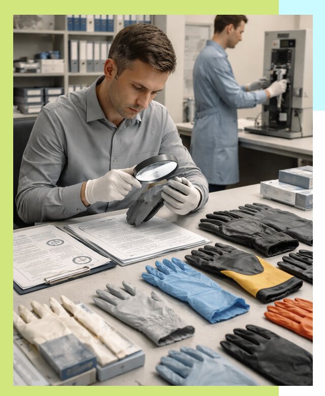 Сертификация перчаток и средств защиты продукции в Ухте