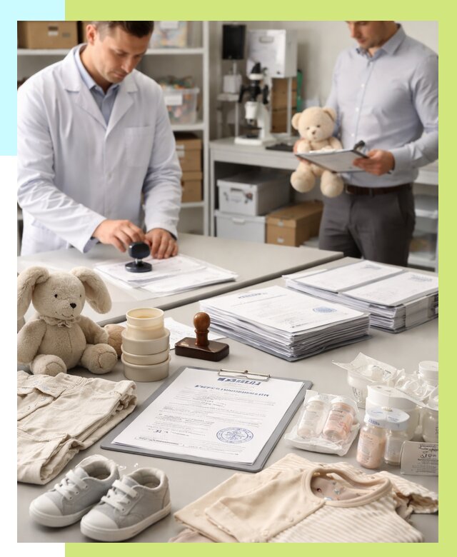 Сертификация детских товаров в Ухте от 15188 р. | Алешин-Хта