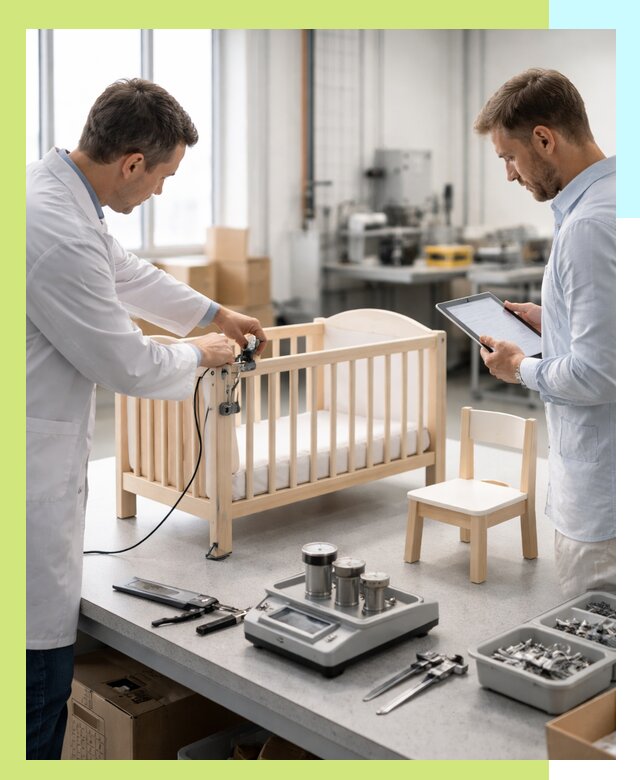 Сертификация детской мебели и проверка безопасности в Ухте