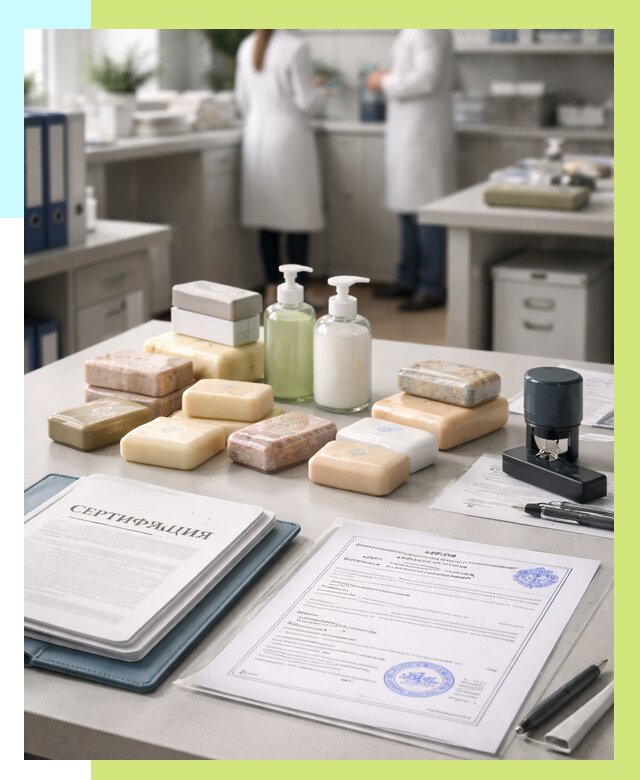 Сертификация мыла и сертификат на мыло в Ухте от 12150 | Алешин-Хта