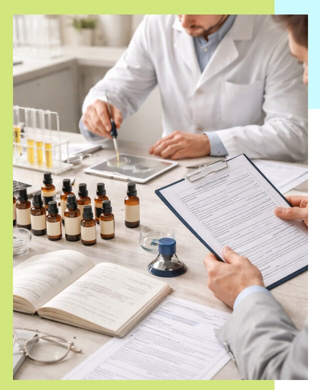 Сертификация эфирных масел и документация качества в Ухте