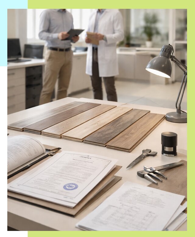 Сертификация ламината в Ухте от 18225 р. под ключ | Алешин-Хта