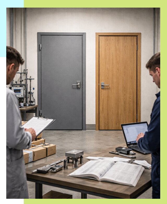 Сертификация дверей в Ухте от 8100 р. под ключ | Алешин-Хта