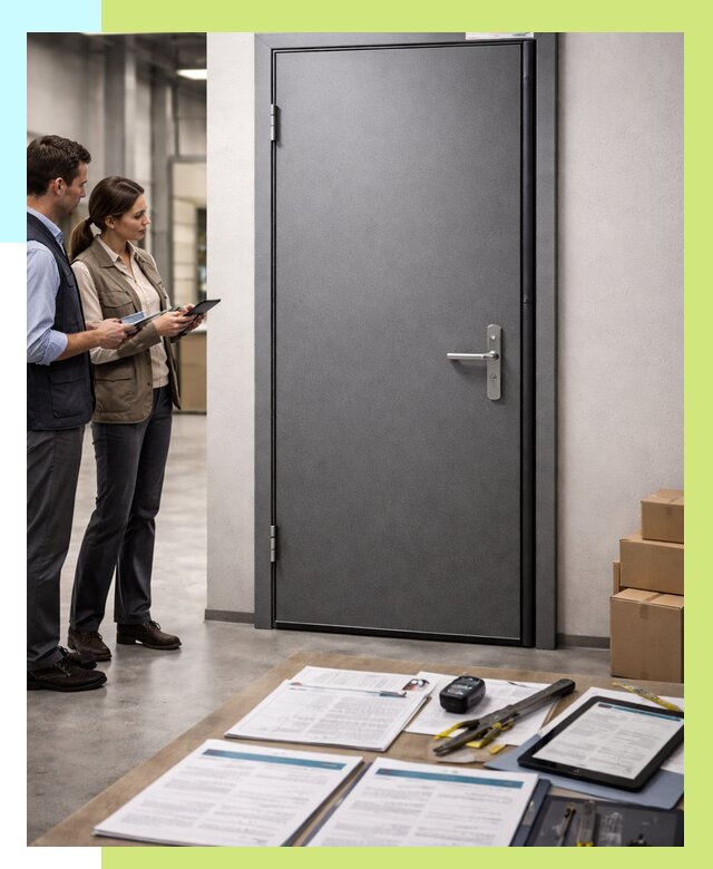 Сертификация противопожарных дверей в Ухте от 9113 р. | Алешин-Хта