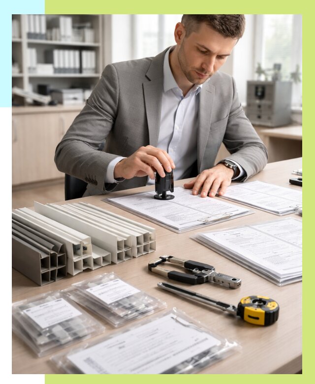 Сертификация ПВХ продукции в Ухте от 8606 р., Алешин-Хта