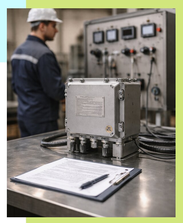 Сертификация взрывозащищенного оборудования в Ухте от 35438 р. | Алешин-Хта