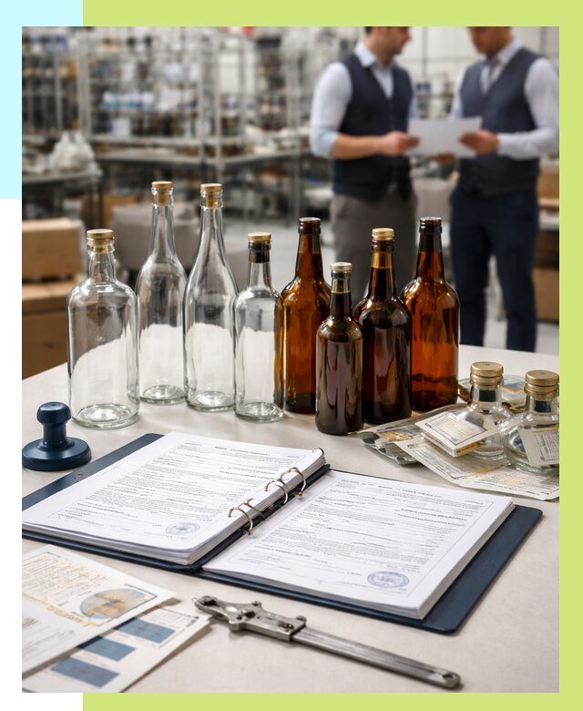 Сертификация стеклянных бутылок в Ухте от 25313 р. | Алешин-Хта