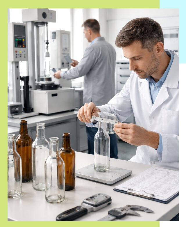 Сертификация стеклянных бутылок и сопутствующей упаковки в Ухте