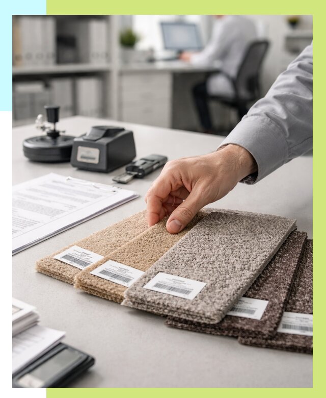 Сертификация ковролина в Ухте от 15188 р., Алешин-Хта