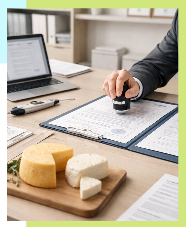 Сертификация сыров в Ухте от 15188 р | Сертификат на сыр Алешин-Хта