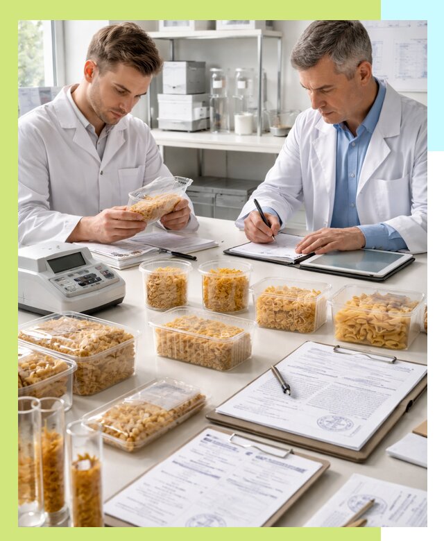 Сертификация макаронных изделий и технологической документации в Ухте