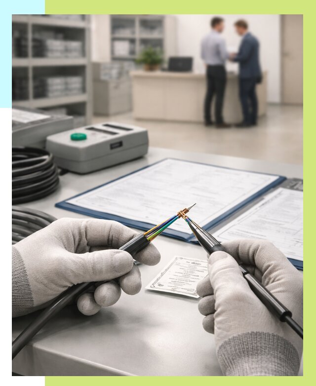 Сертификация провода в Ухте от 18225 р. в Алешин-Хта