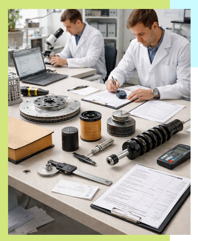 Сертификация автозапчастей и комплектующих в Ухте по ГОСТ