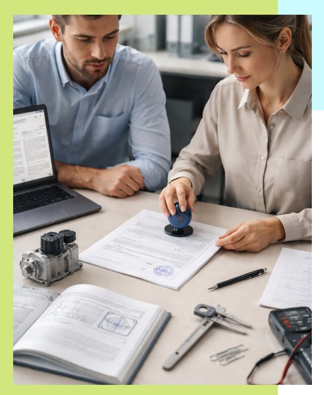 Выдача паспорта изделия и техническая экспертиза продукции в Ухте