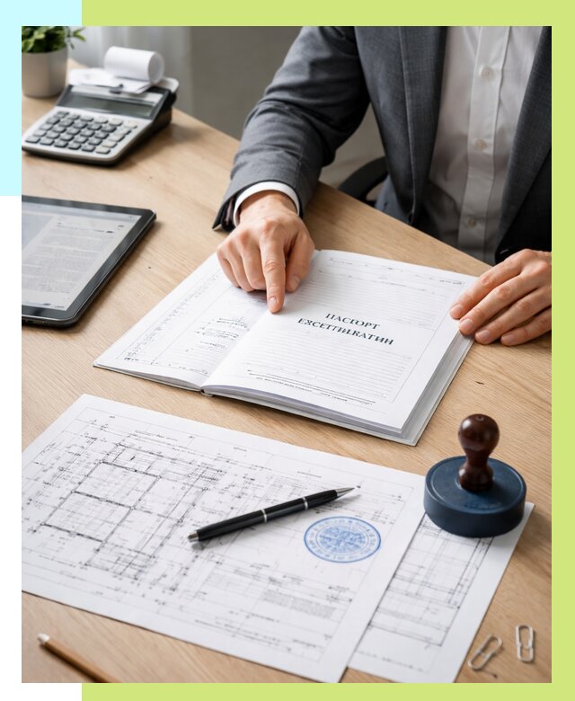 Паспорт эксплуатации в Ухте под ключ от 4556 р. Алешин-Хта