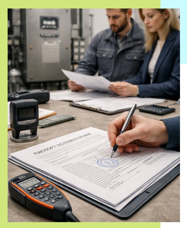 Оформление паспорта эксплуатации оборудования в Ухте