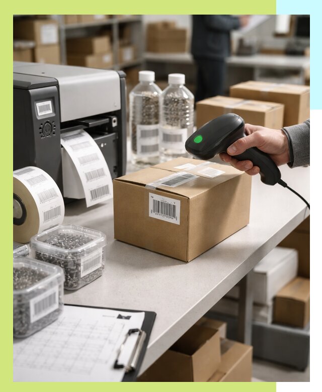 Штрихкодирование продукции и маркировка для продажи в Ухте