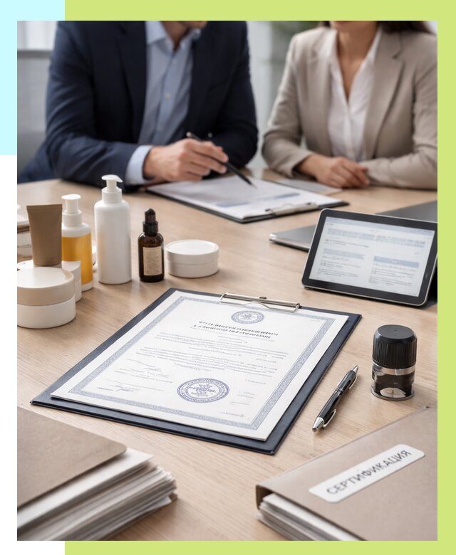 Сертификат на товар в Ухте от 7594 р. быстро | Алешин-Хта