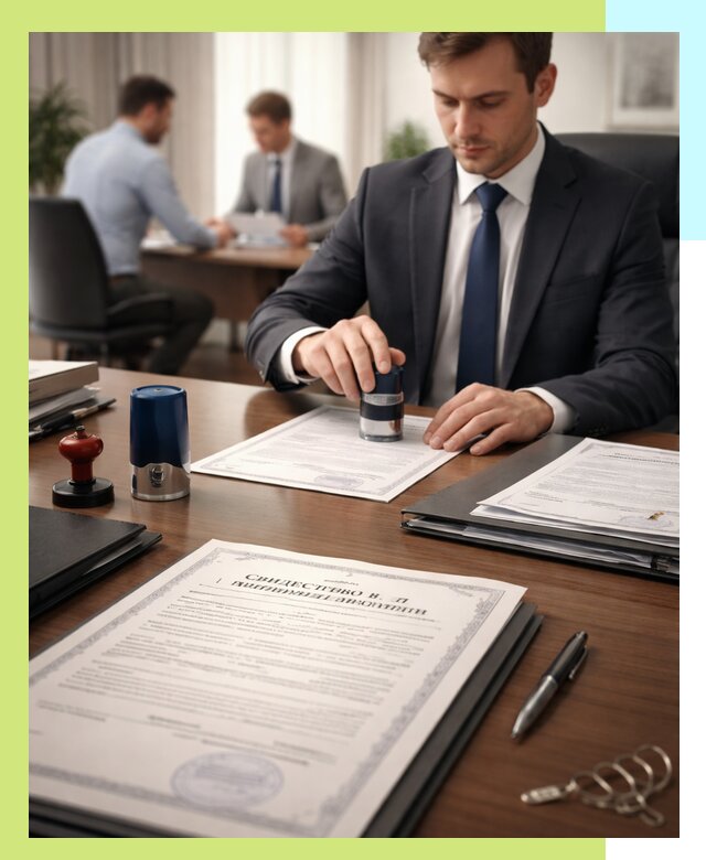 Оформление свидетельства о государственной регистрации в Ухте