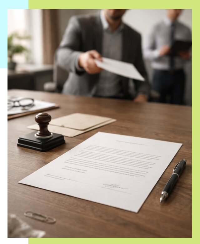 Отказное письмо по сертификации в Ухте от 3544 р. | Алешин-Хта