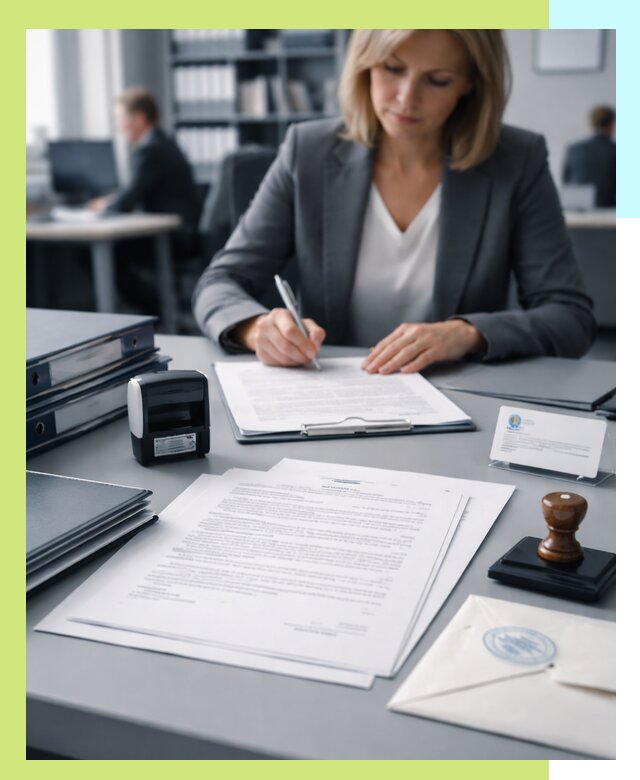 Оформление отказного письма для продукции и оборудования в Ухте