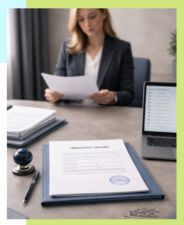 Отказное письмо для маркетплейсов в Ухте от 2531 р., Алешин-Хта