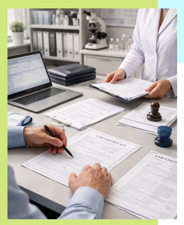 Оформление сертификата GMP в Ухте для фармпроизводства