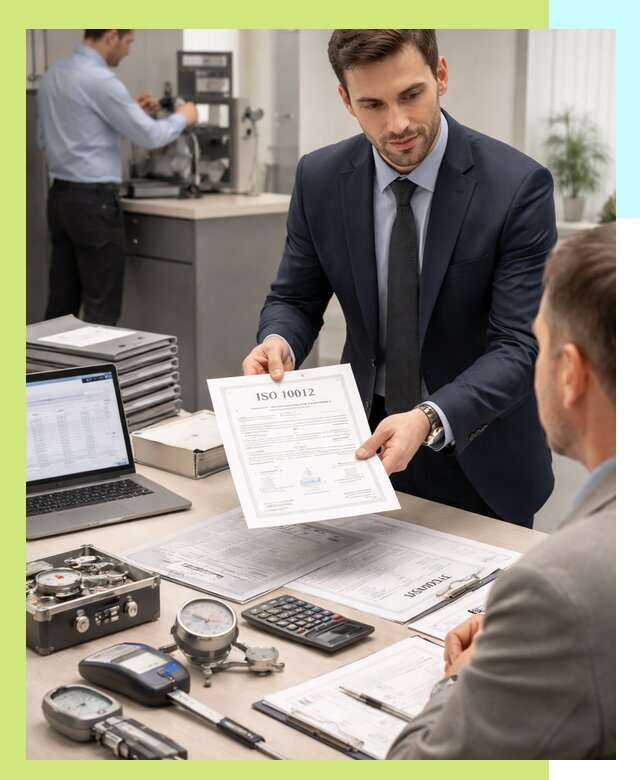 Выдача сертификата ISO 10012 по требованиям метрологии в Ухте