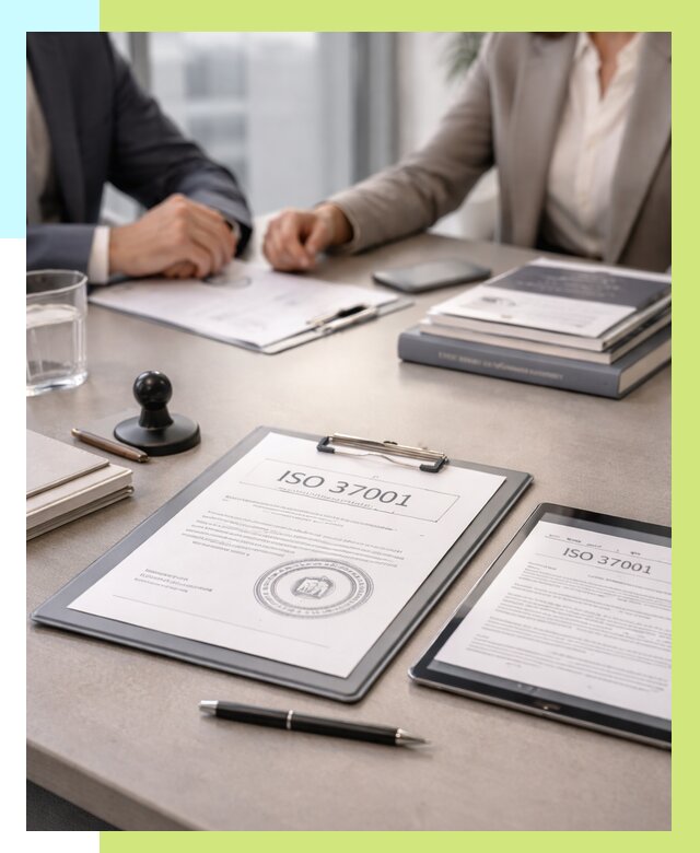 Сертификат ISO 37001 в Ухте оформить от 121500 р. Алешин-Хта
