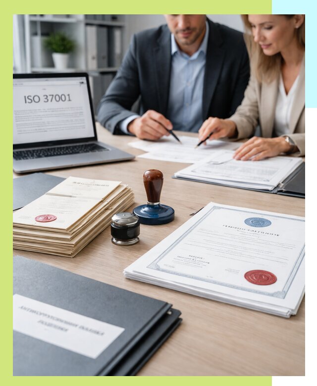 Получение сертификата ISO 37001 по системе борьбы с коррупцией в Ухте